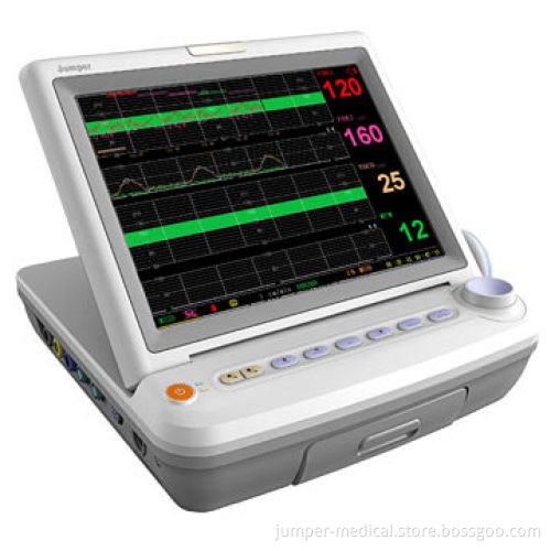 Maternal bedside monitor for hospital, made of Spo²/HR/NIBP/ECG/PRNew